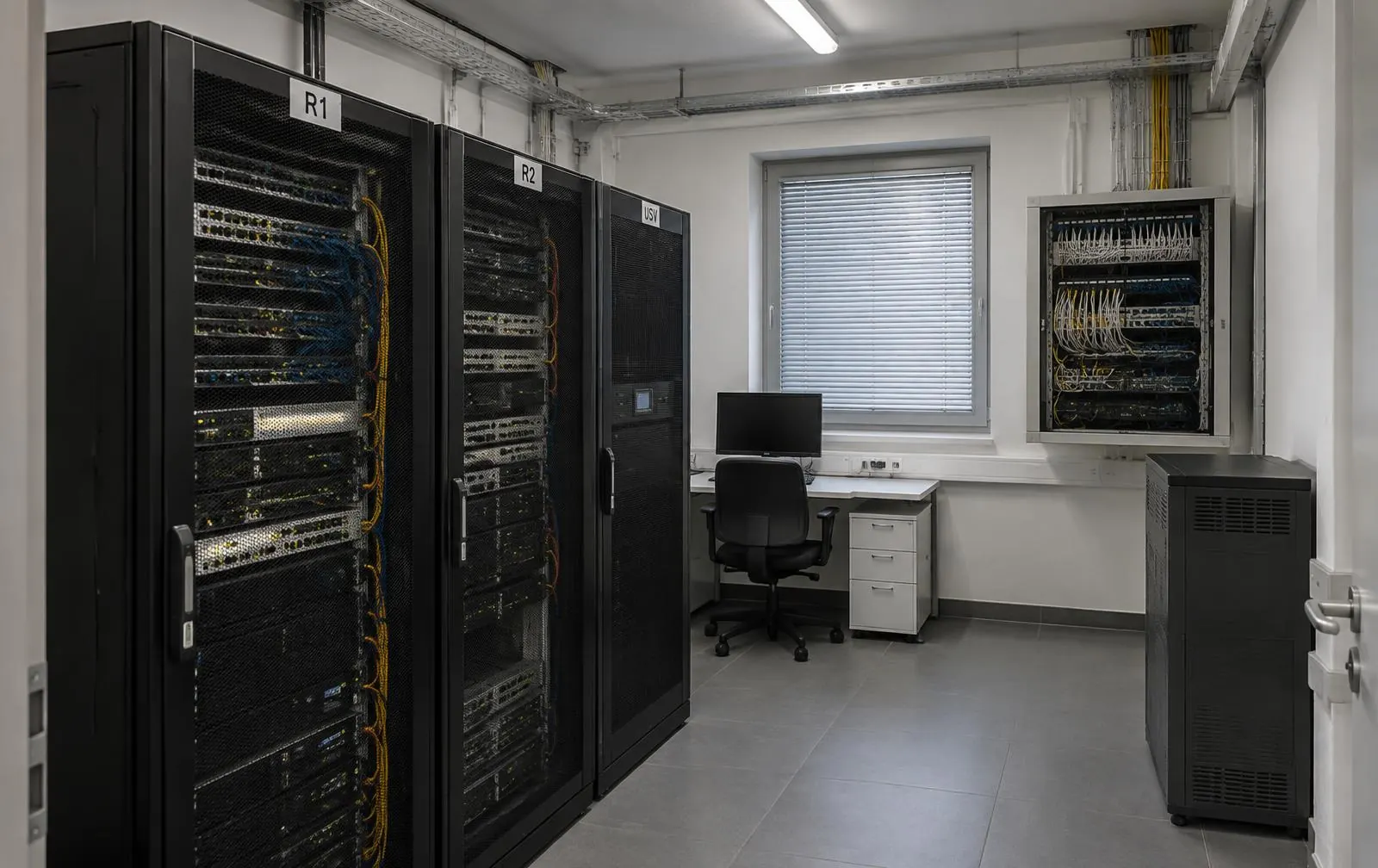 Sicher betriebene Server-Infrastruktur